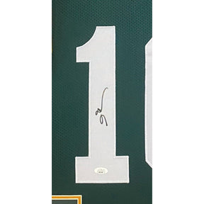 Allen Iverson Signed Framed Football Jersey JSA Autographed Bethel High School