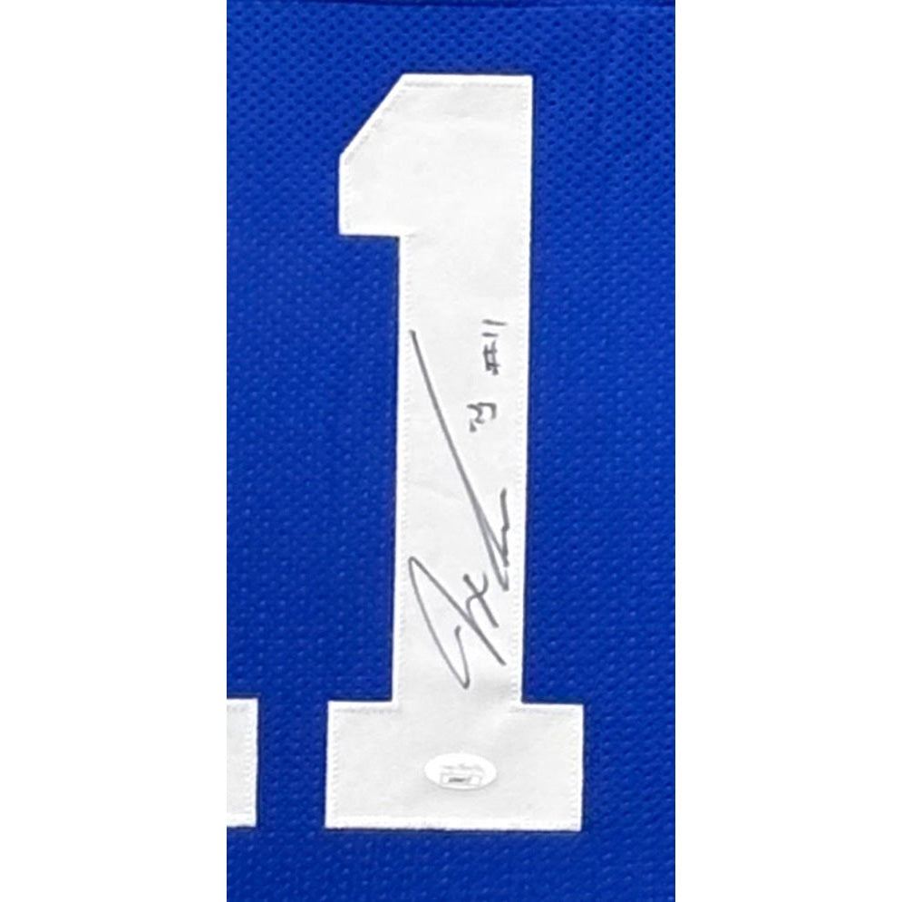 Jaxon Smith-Njigba Framed Signed Seahawks Jersey JSA Autographed
