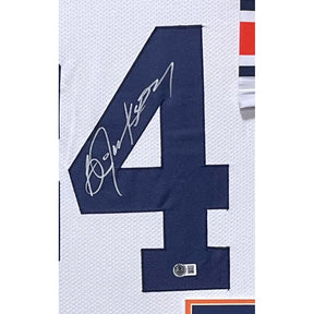 Bo Jackson Framed Signed White Jersey Beckett Autographed Auburn