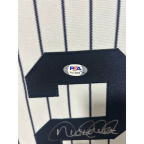 Derek Jeter Framed Signed Jersey PSA/DNA New York Yankees Autographed