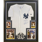 Derek Jeter Alex Rodriguez Framed Signed Jersey Steiner Yankees Autographed