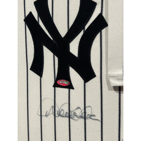 Derek Jeter Framed Signed Jersey Steiner NY Yankees Autographed Front