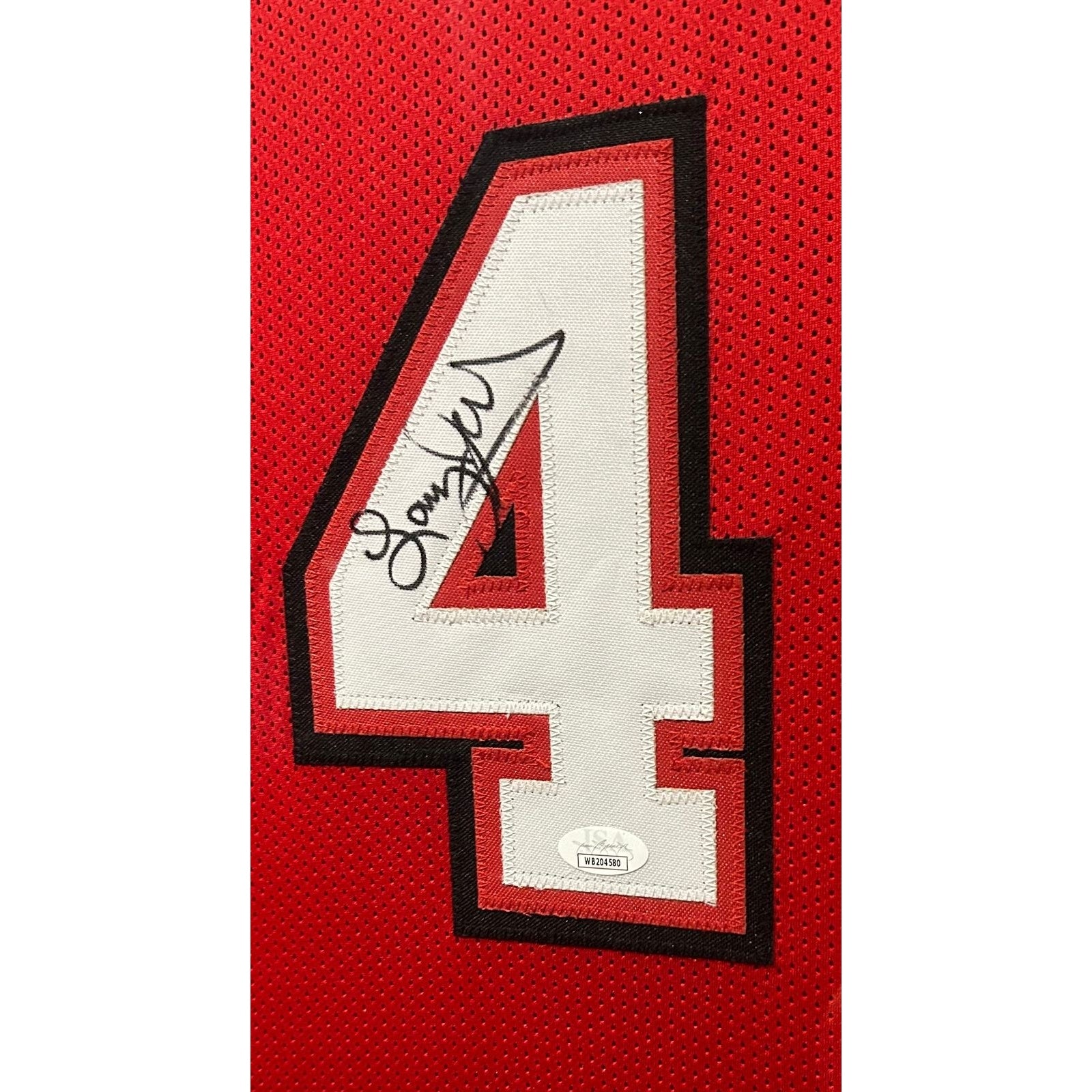 Larry Johnson Framed Signed Jersey JSA Autographed UNLV