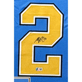 Maurice Jones-Drew Framed Signed Jersey Beckett Autographed UCLA
