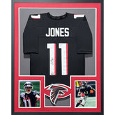 Julio Jones Framed White Jersey JSA COA Autographed Atlanta Falcons