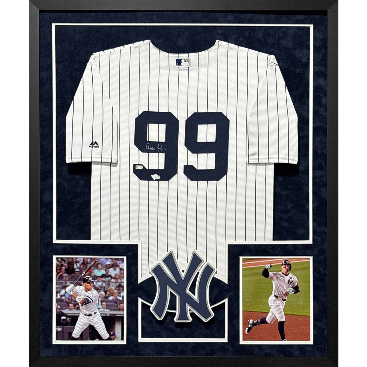 Aaron Judge Framed Jersey Fanatics Autographed Signed New York Yankees