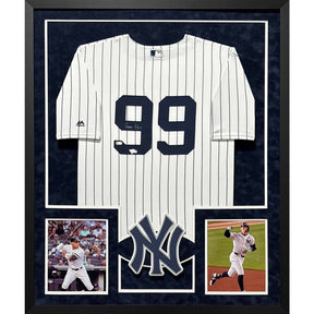Aaron Judge Framed Jersey Fanatics Autographed Signed New York Yankees