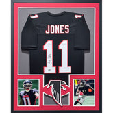 Julio Jones Framed TB Jersey Beckett COA Autographed Atlanta Falcons