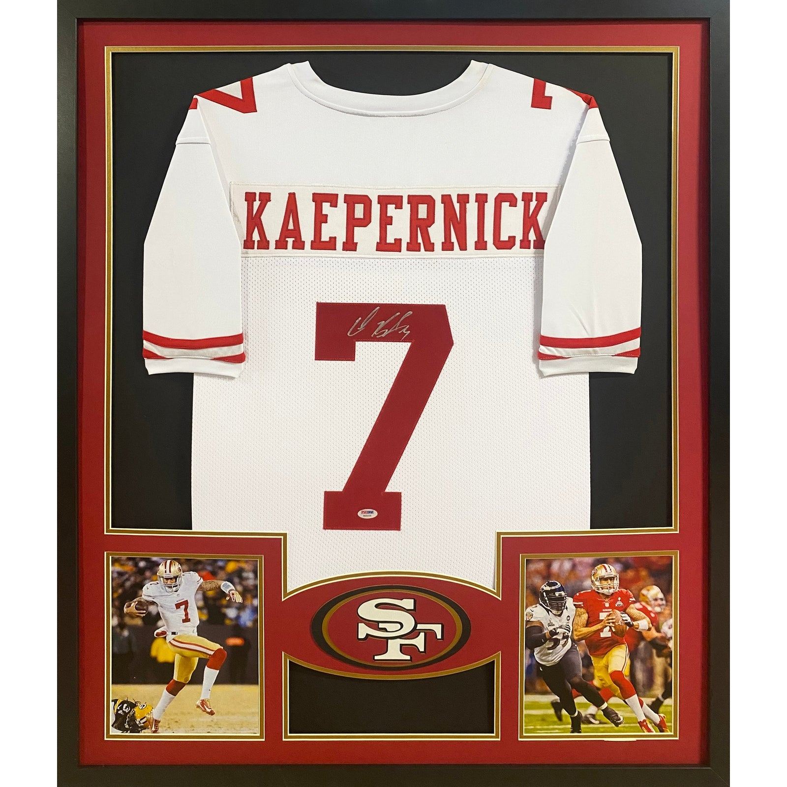 Colin Kaepernick Framed Signed Jersey PSA/DNA Autographed San Fran 49ers