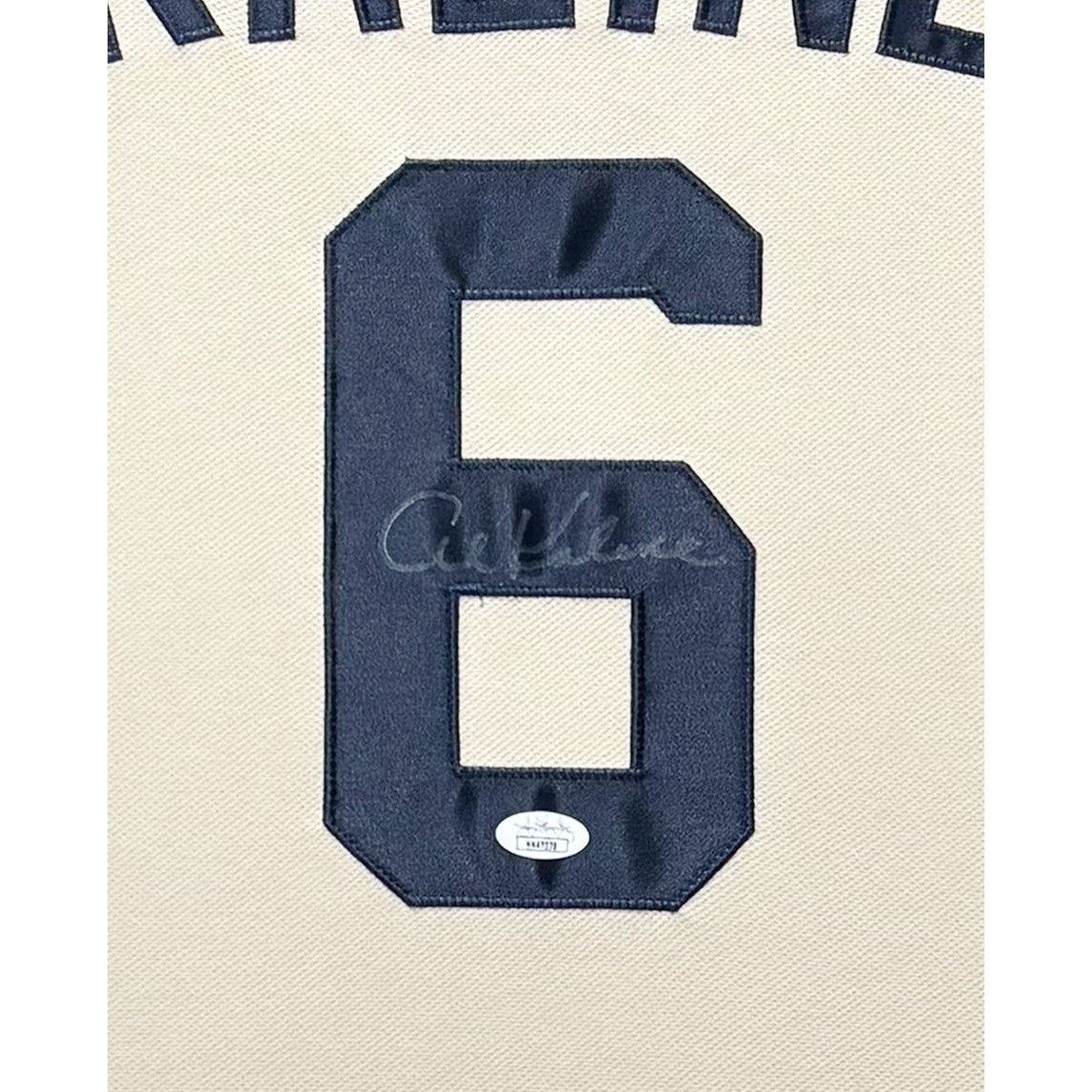 Al Kaline Signed Framed Jersey JSA Autographed Detroit Tigers Patch