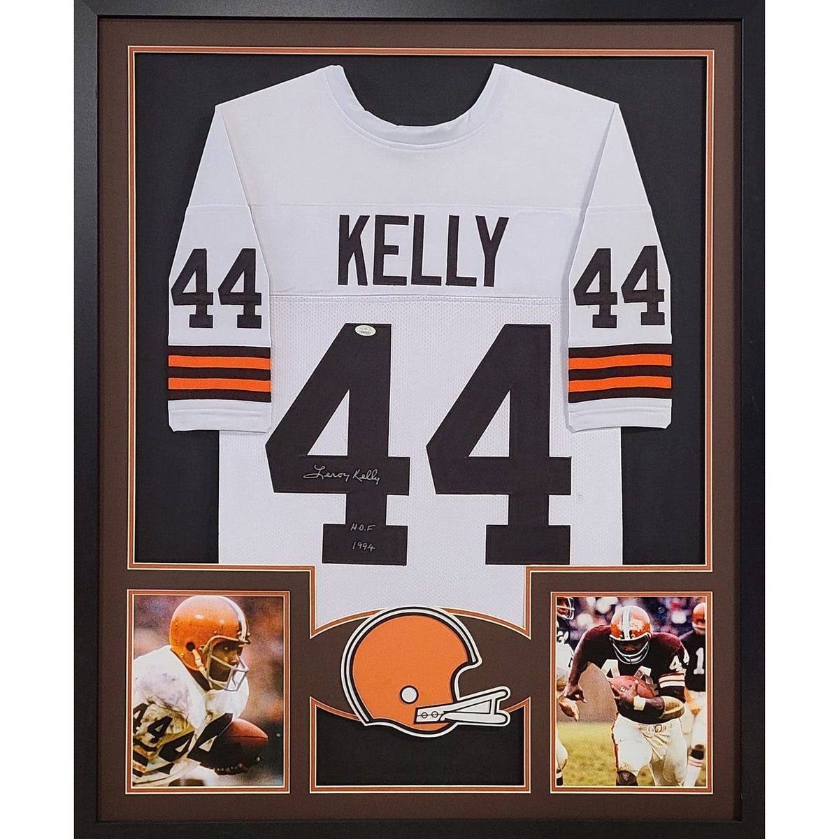 Leroy Kelly Framed Signed Jersey JSA Autographed Cleveland Browns