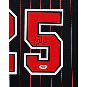 Steve Kerr Signed Framed Jersey PSA/DNA Autographed Chicago Bulls