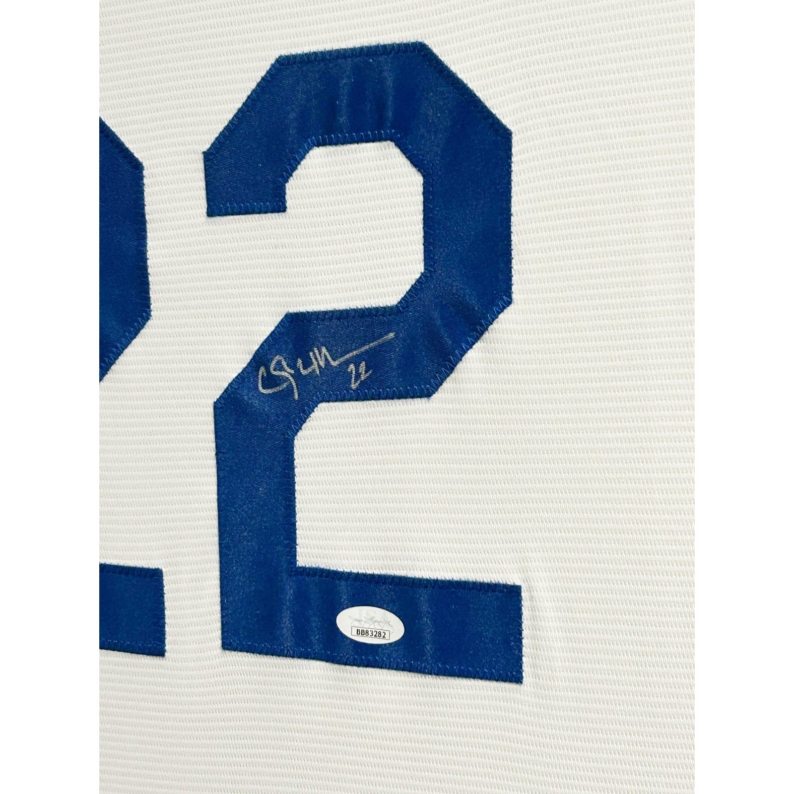 Clayton Kershaw Signed Framed Jersey JSA Autographed LA Dodgers L.A. NP