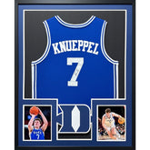 Kon Knueppel Signed Framed Jersey JSA Autographed Duke Blue Devils