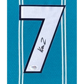 Kon Knueppel Signed Framed Jersey PSA/DNA Autographed Charlotte Hornets