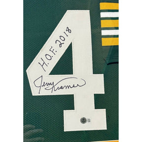 Jerry Kramer Framed Signed Jersey Beckett Autographed Green Bay Packers