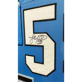 Luke Kuechly Framed Signed Jersey JSA Autographed Carolina Panthers