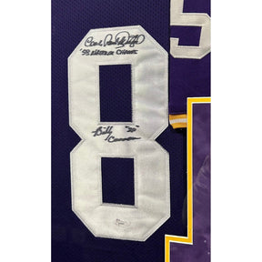 1958 LSU Champs Framed Signed Jersey JSA Autographed Billy Cannon Paul Dietzel