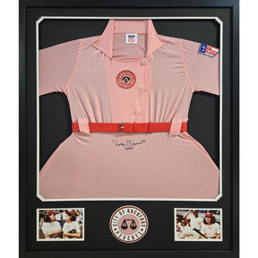 Rosie O'Donnell Signed Framed Dress A League Of Their Own Schwartz COA