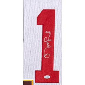 Matt Leinart Signed Framed White Jersey JSA Autographed USC Southern Cal