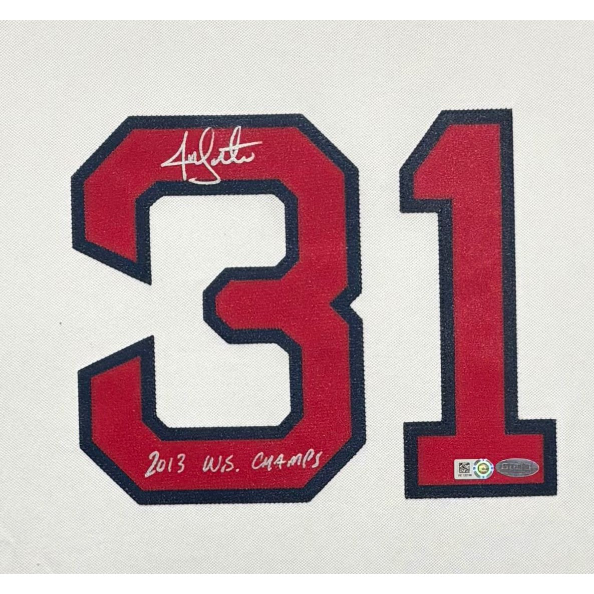 Jon Lester Framed Signed Boston Red Sox Jersey MLB COA Autographed