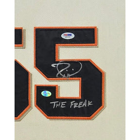 Tim Lincecum Framed Signed Jersey PSA/DNA Autographed San Francisco Giants