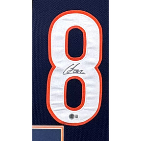 Colston Loveland Framed Signed Bears Jersey Beckett Autographed