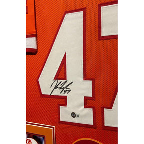 John Lynch Framed Signed TB Jersey Beckett Autographed Tampa Bay Buccaneers