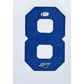 Manny Machado Framed Jersey Beckett Autographed Signed Los Angeles Dodgers