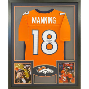 Peyton manning cheap signed jersey broncos