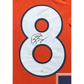 Peyton Manning Framed Signed Orange Jersey Steiner Broncos Autographed