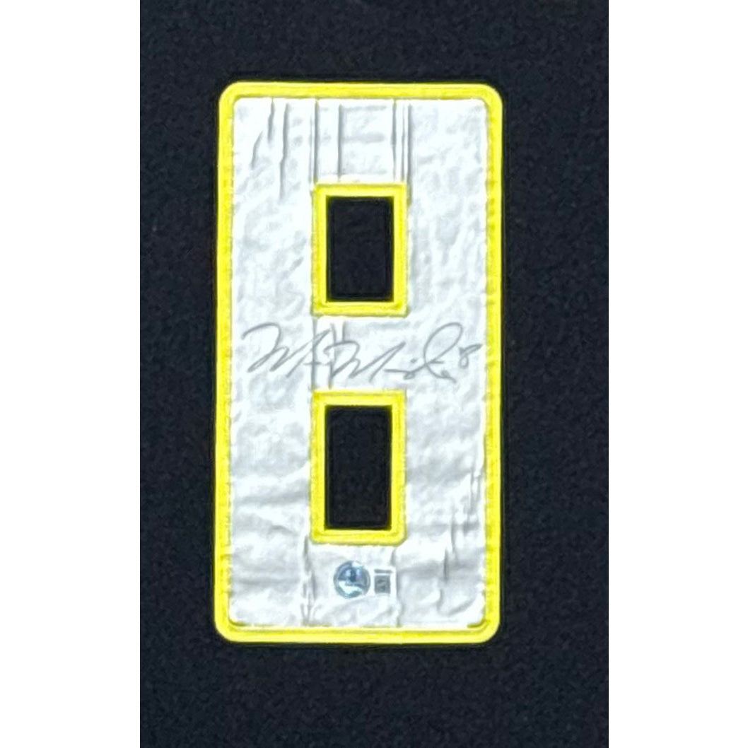 Marcus Mariotta Framed Signed Black Jersey Beckett Autographed Oregon