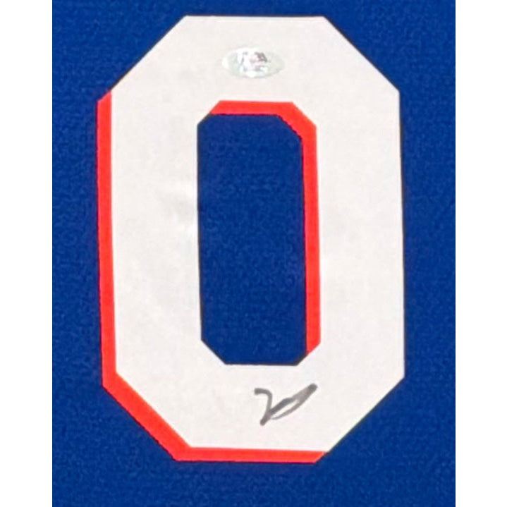 Tyrese Maxey Signed Framed Jersey PSA/DNA Autographed Philadelphia 76ers