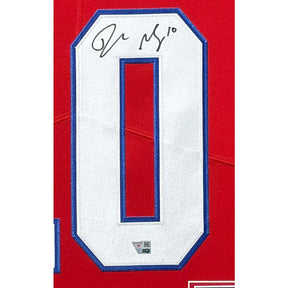 Drake Maye Framed Jersey Fanatics Autographed Signed New England Patriots