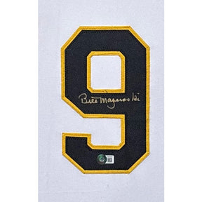 Bill Mazeroski Framed Jersey Beckett Autographed Signed Pittsburgh Pirates
