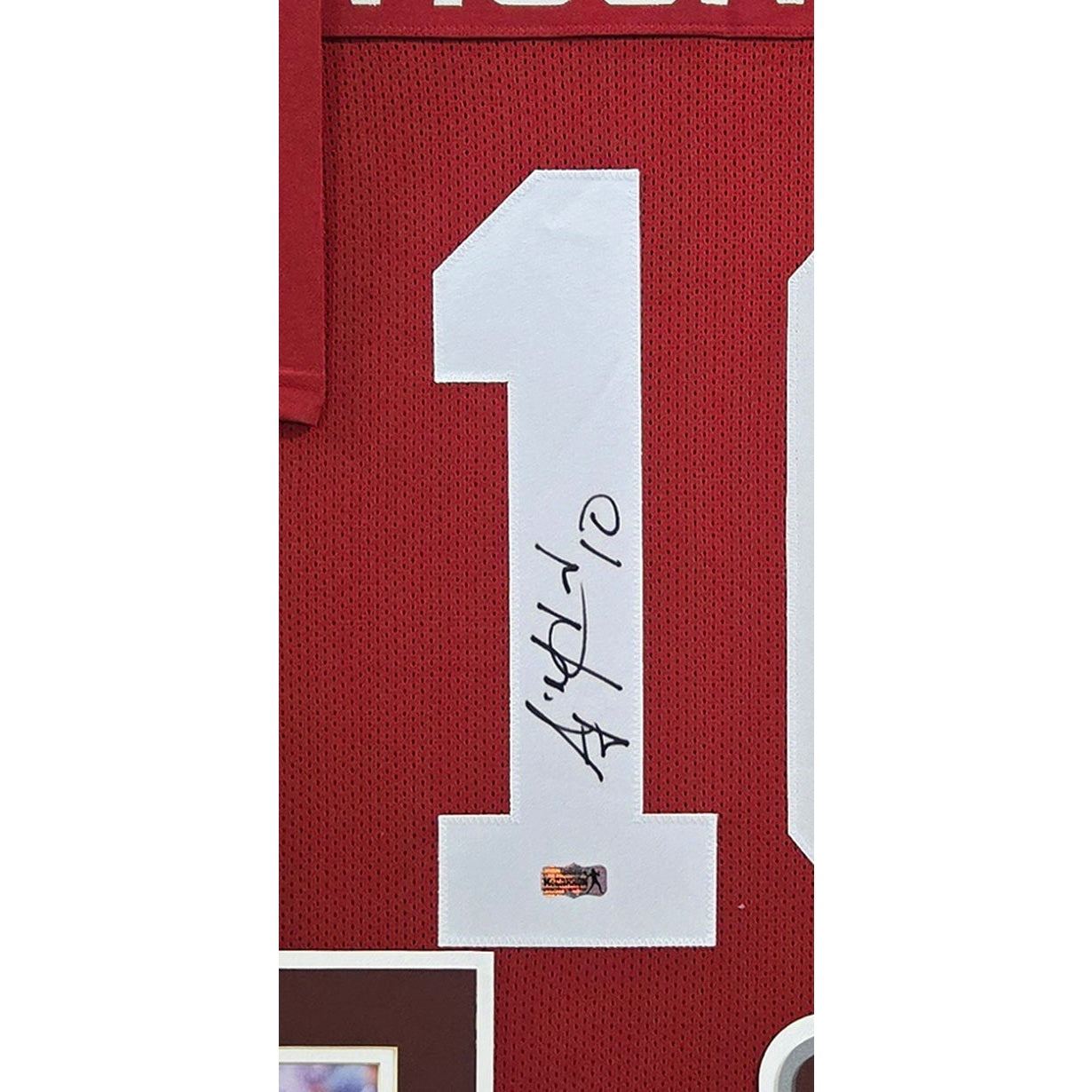 AJ McCarron Signed Framed Jersey Radtke COA Autographed Alabama A.J.