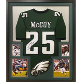 LeSean McCoy Framed Jersey JSA Autographed Signed Philadelphia Eagles