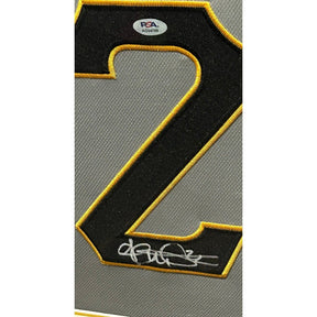 Andrew McCutchen Signed Framed Jersey PSA/DNA Autographed Pirates