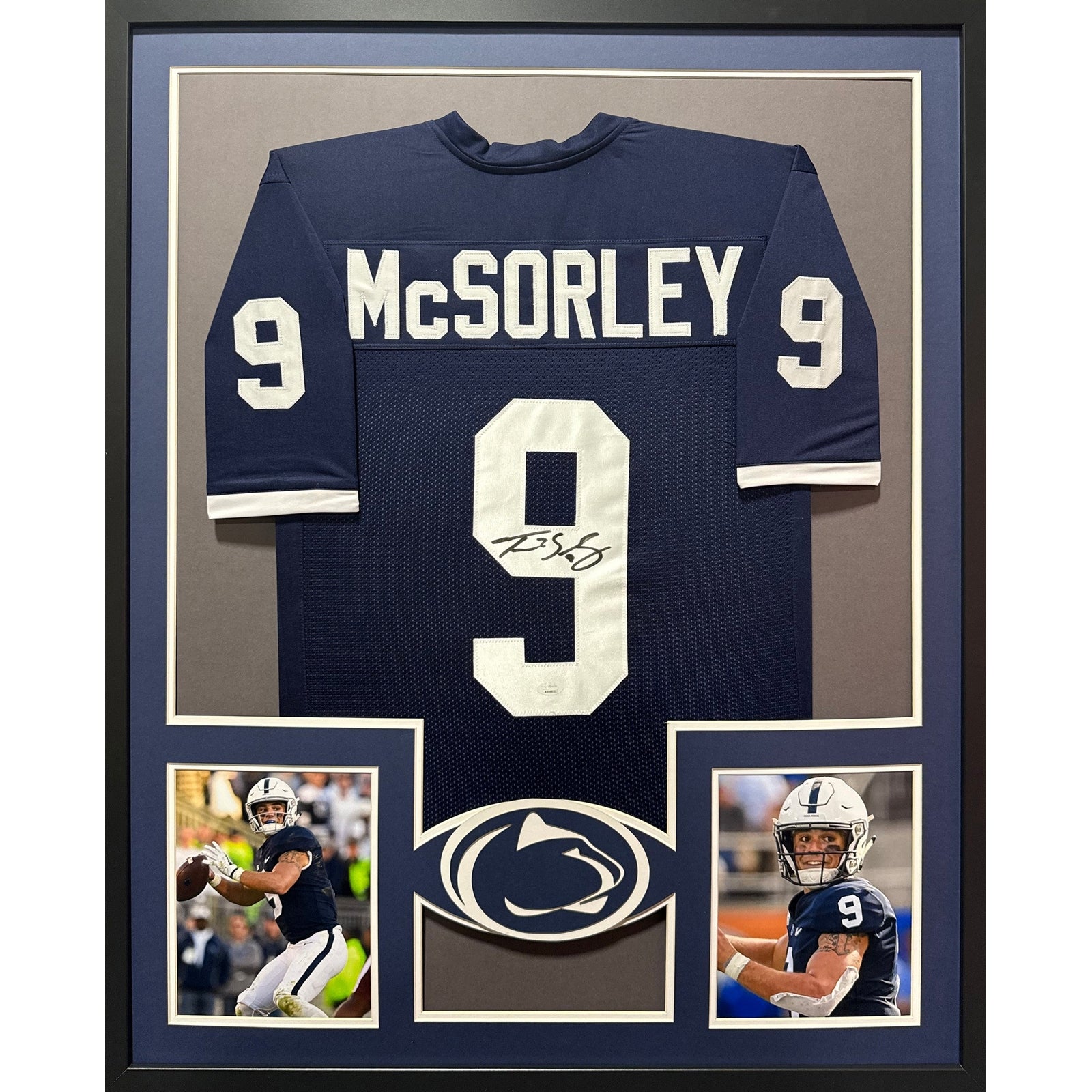Trace McSorley Framed Signed Jersey JSA COA Autographed Penn State