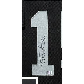 Fernando Mendoza Framed Signed Jersey Beckett Autographed Signed Raiders