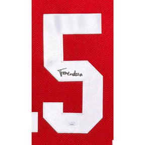 Fernando Mendoza Framed Signed Stat Jersey JSA Autographed Indiana