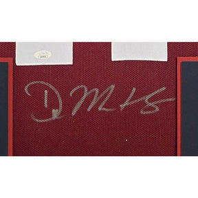 D.K. Metcalf Framed Jersey JSA COA Autographed Signed Ole Miss DK 4P