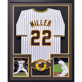 Mason Miller Framed Jersey Prova COA Autographed Signed San Diego Padres