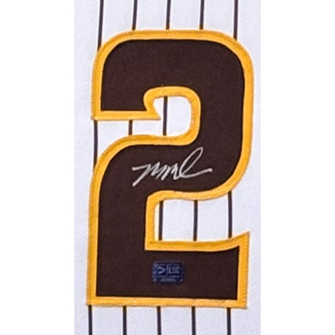 Mason Miller Framed Jersey Prova COA Autographed Signed San Diego Padres