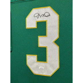 Joe Montana Framed Signed Jersey JSA COA Autographed Notre Dame