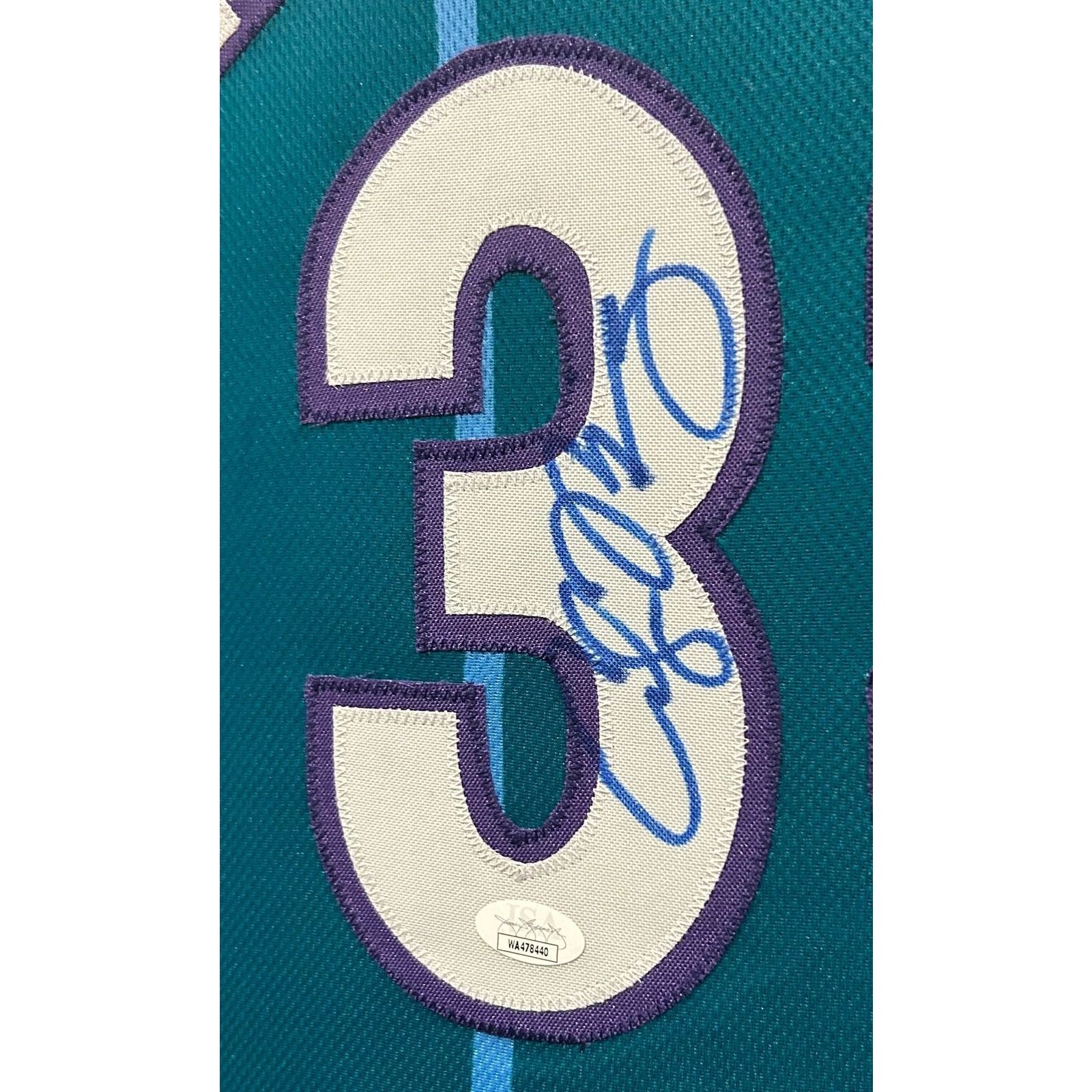 LaMelo Ball Framed Signed Charlotte Hornets Jersey JSA Autographed