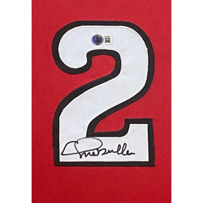 Chris Mullin Framed Signed White Jersey Beckett Autographed St Johns