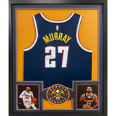 Jamal Murray Framed Signed Jersey Fanatics Autographed Denver Nuggets