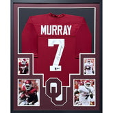 DeMarco Murray Framed Signed Jersey Beckett Autographed Signed Oklahoma