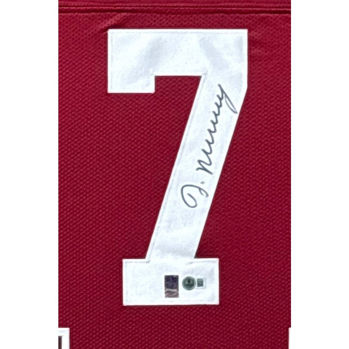 DeMarco Murray Framed Signed Jersey Beckett Autographed Signed Oklahoma